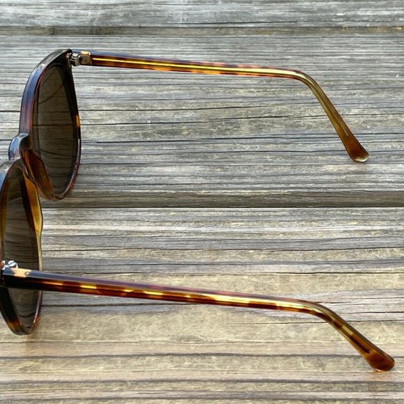 Women Sunglasses Brown Tortoise Frame Mirror Lenses Ladies Eye Wear Shades - Picture 10 of 12